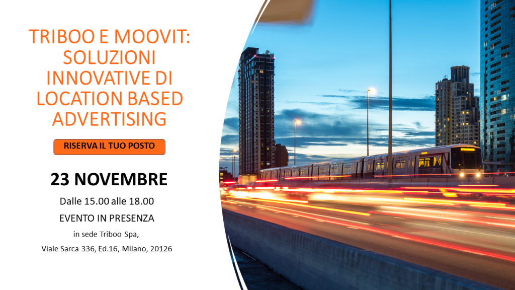 Triboo Academy e Moovit: soluzioni innovative di Location based Advertising 